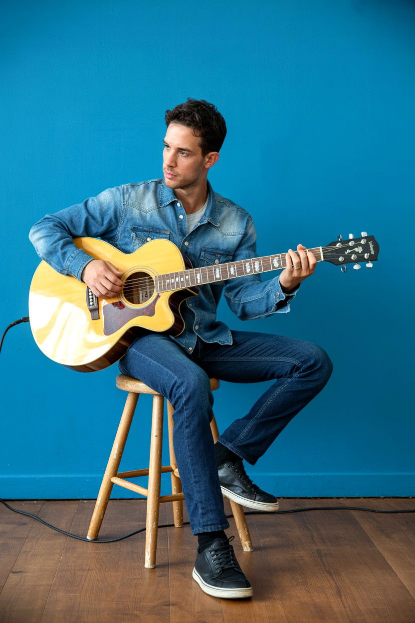 Acoustic Guitar Performance - 25 Valentine's Day Concert Ideas