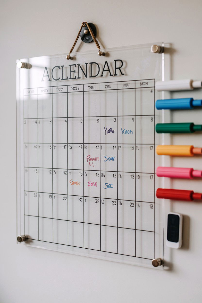 Acrylic Calendar Board - 25 Valentine's Day Gifts for Boss