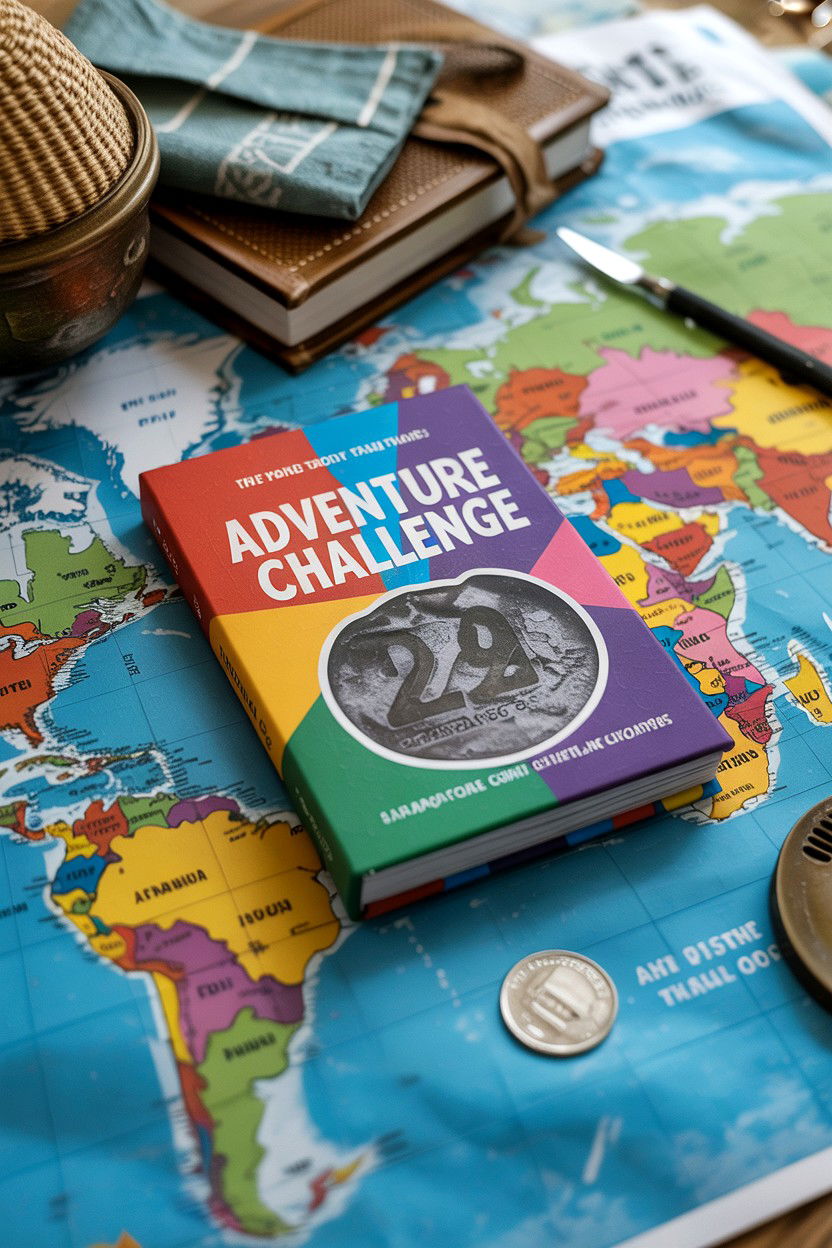 Adventure Challenge Book - 25 Long Distance Valentine's Day Gift Ideas
