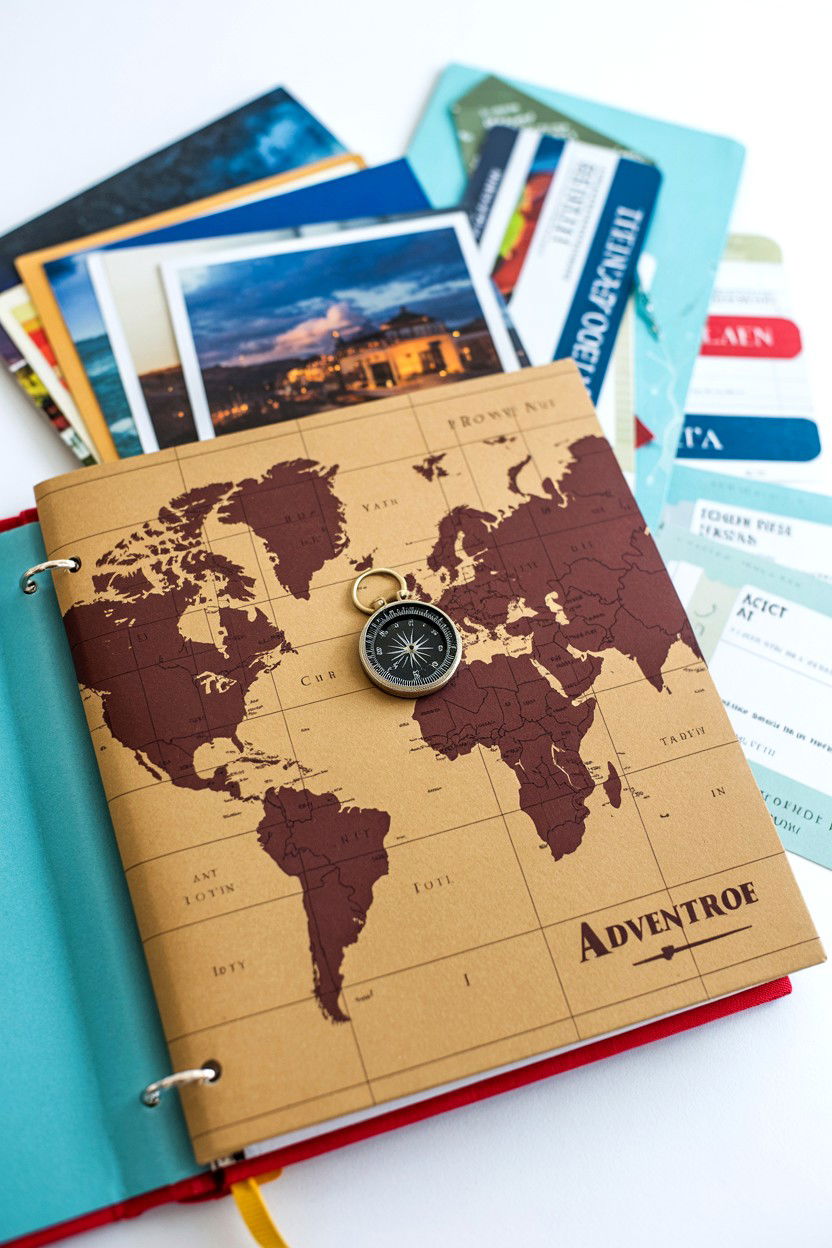 Adventure Scrapbook - 25 Valentine's Day Love Book Ideas