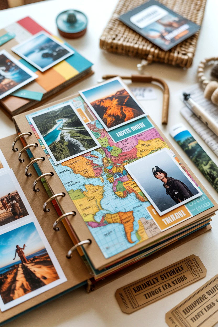 Adventure Scrapbook - 25 Valentine's Day Surprise Ideas for Boyfriend