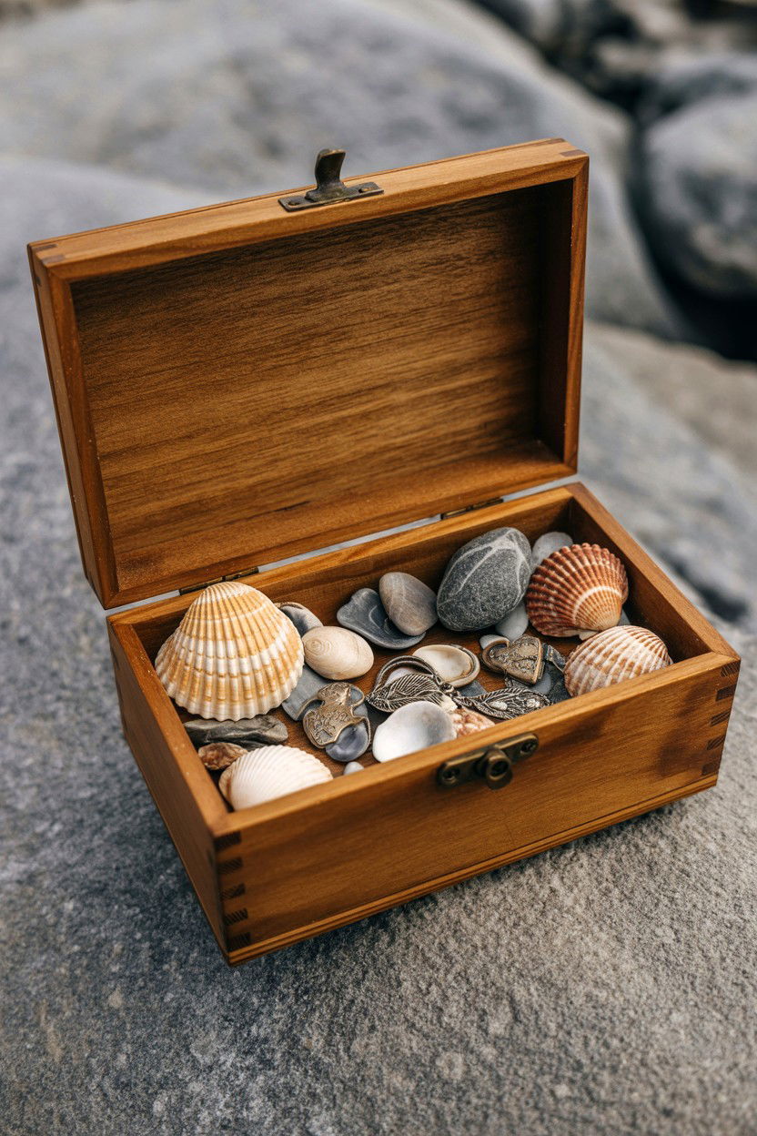 Adventure souvenir box - 25 Valentine's Day Memory Box Ideas