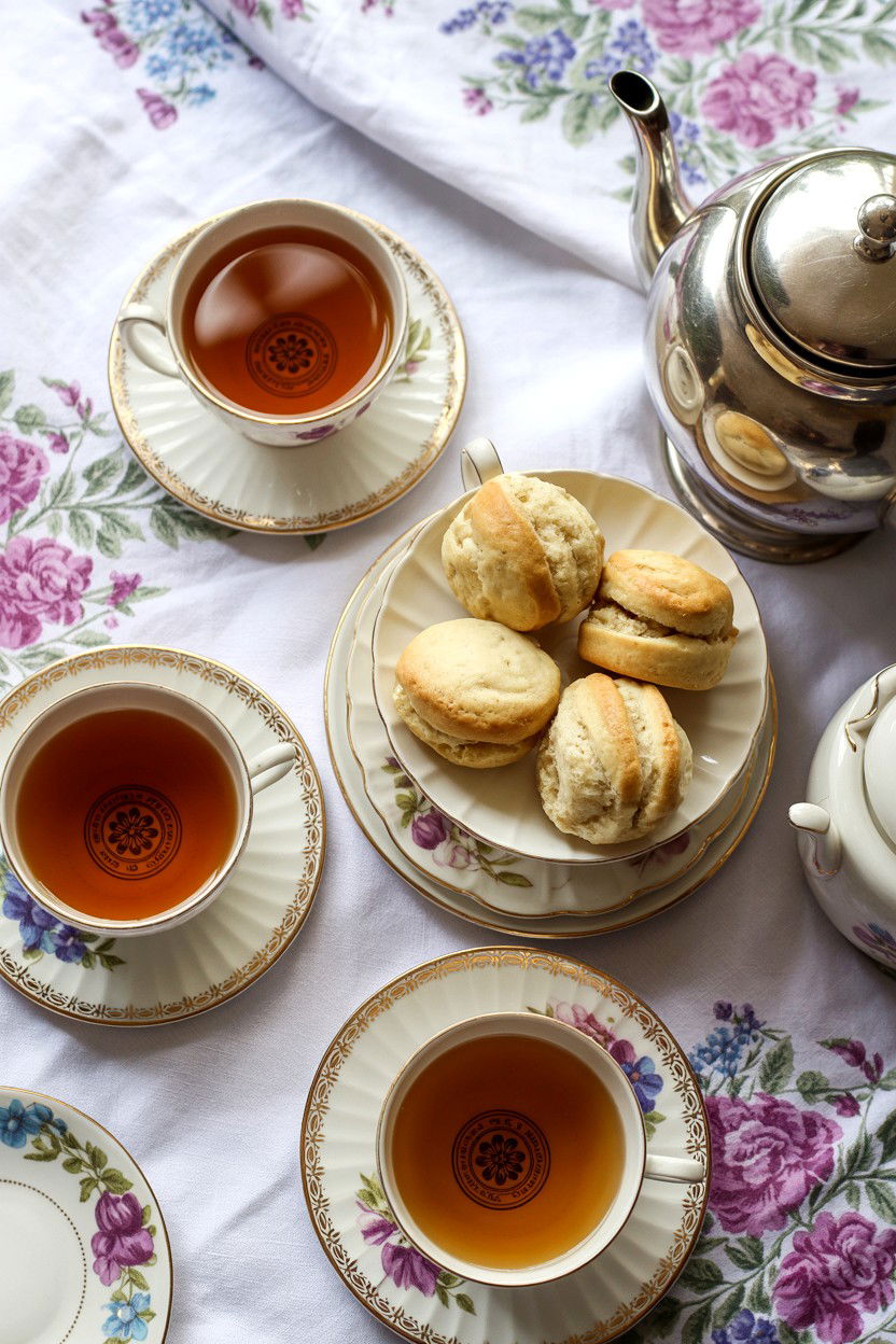 Afternoon Tea - 25 Valentine's Day Office Party Ideas