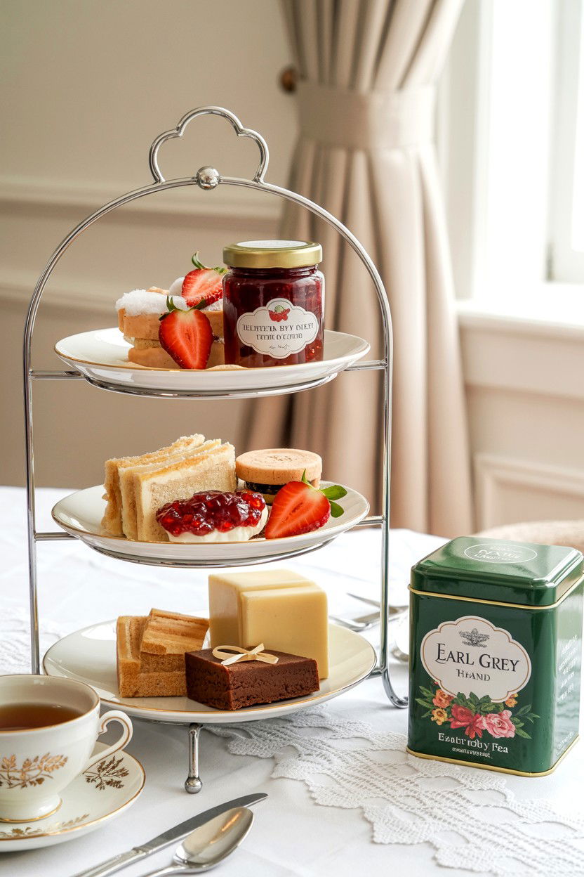 Afternoon Tea Gift Hamper - 25 Valentine's Day Tea Gift Basket Ideas
