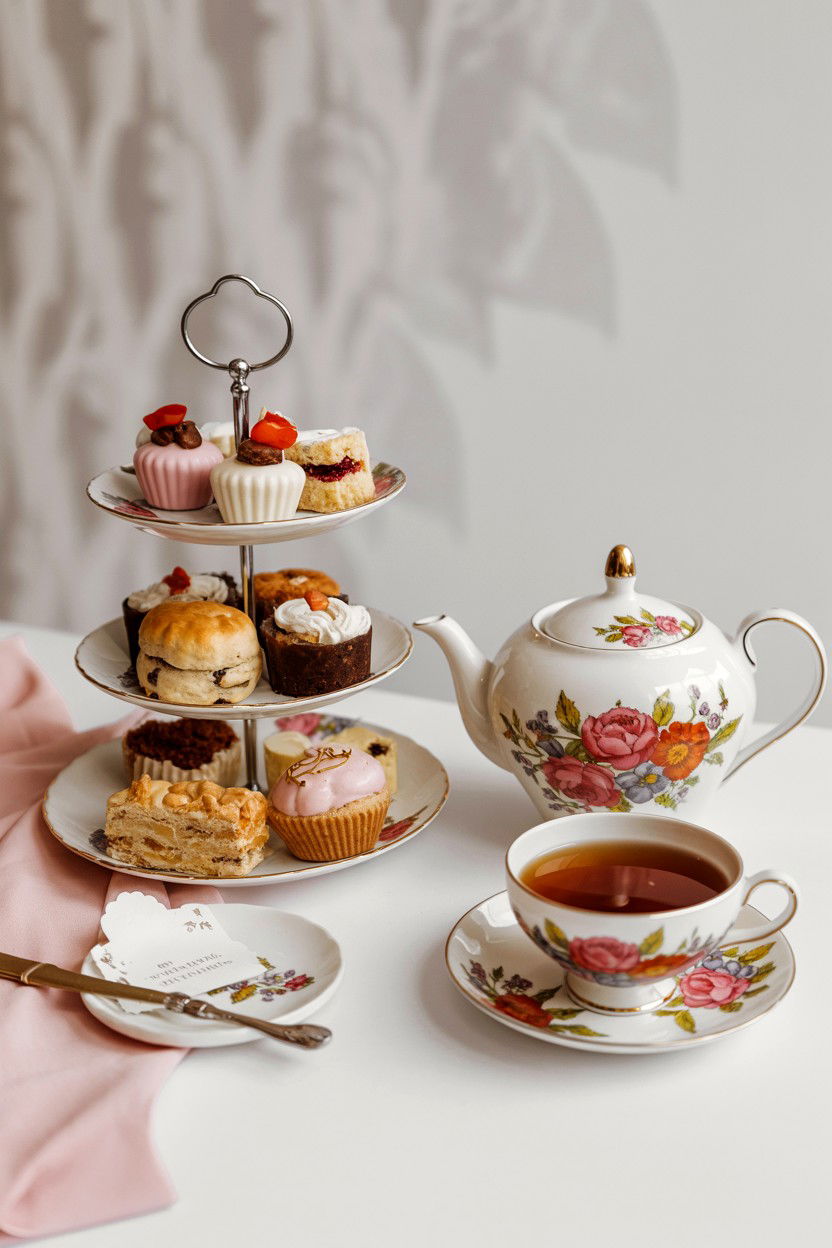 Afternoon Tea Gift Set - 25 Valentine's Day Gourmet Gift Basket Ideas