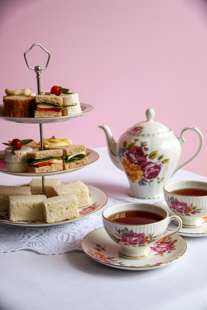 Afternoon Tea - 25 Valentine's Day House Party Ideas