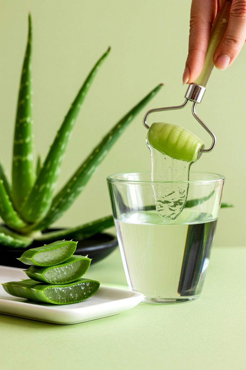 Aloe Vera Mask - 25 Valentine's Day Face Mask Ideas