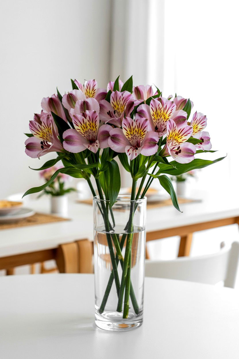 Alstroemeria Bouquet - 25 Budget Valentine's Day Flower Ideas