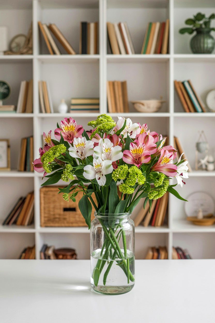 Alstroemeria Flower Mix - 25 Valentine's Day Flower Gift Ideas