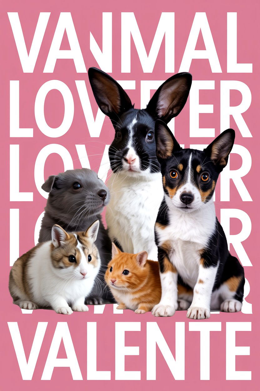 Animal Lover Valentine - 25 Valentine's Day Pet Card Ideas