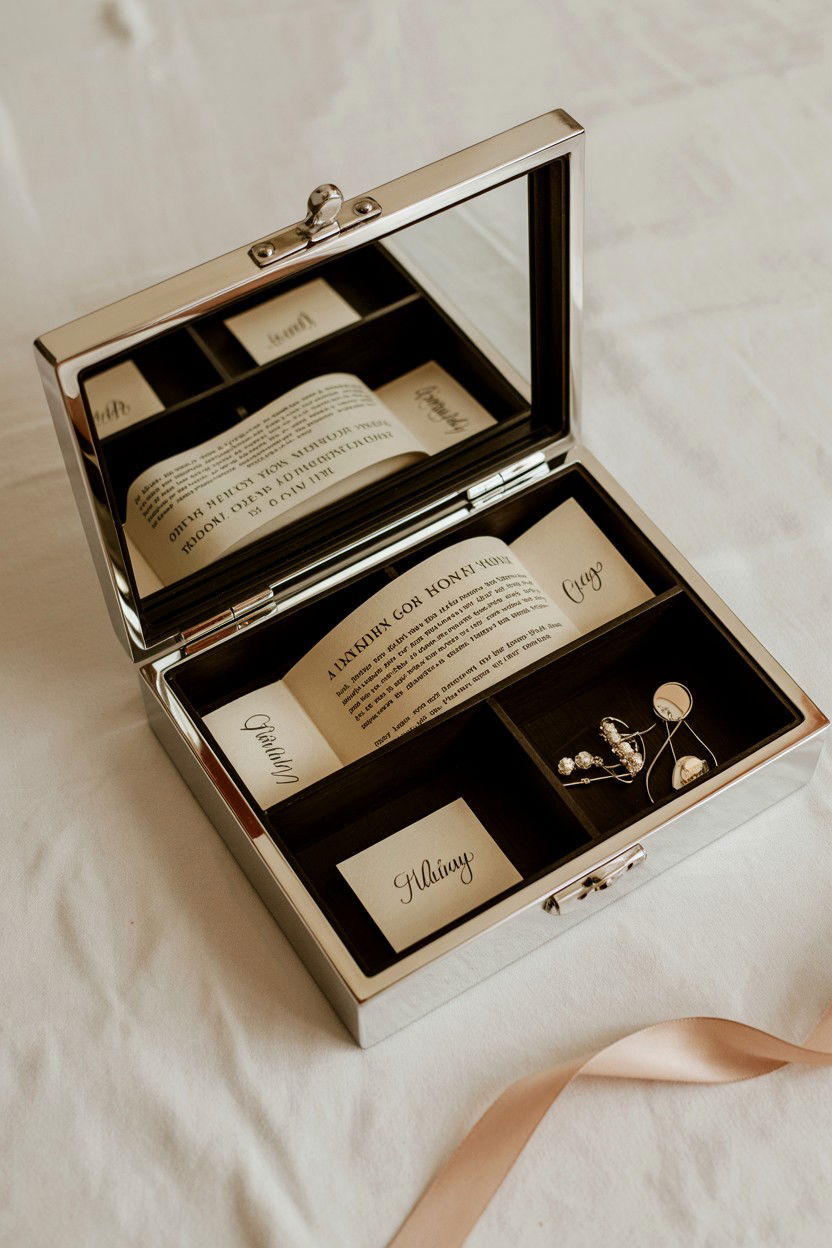 Anniversary keepsake box - 25 Valentine's Day Memory Box Ideas