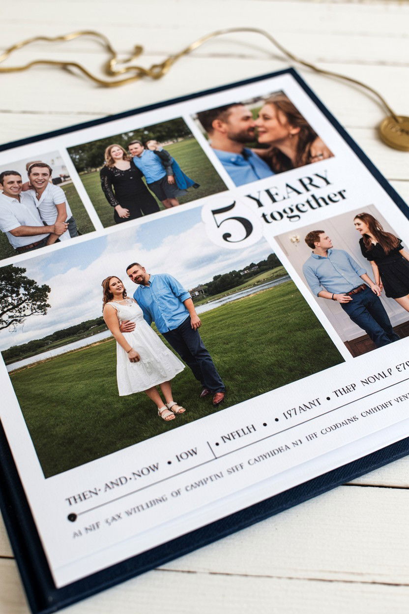 Anniversary milestone photo album - 25 Valentine's Day Photo Album Ideas