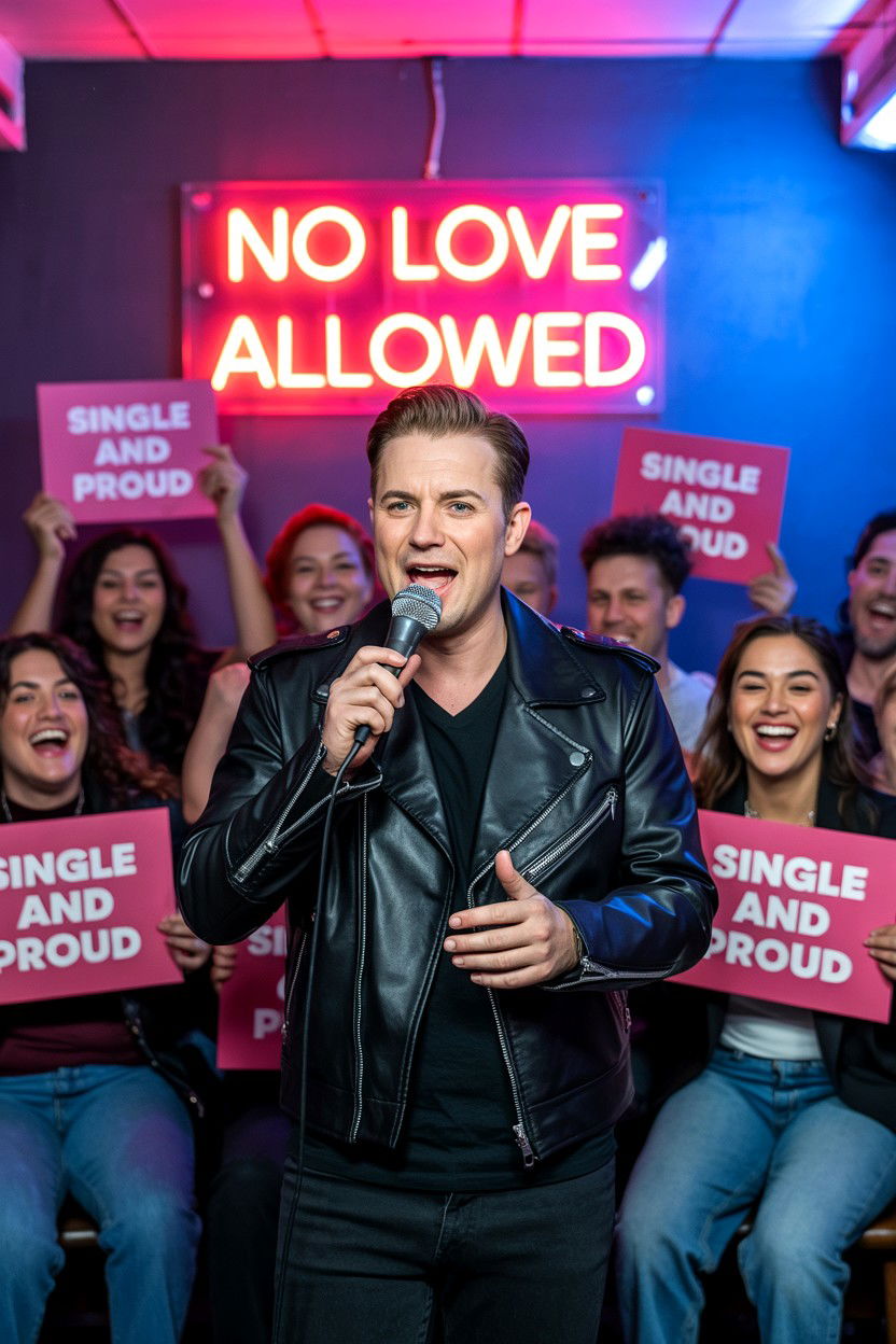 Anti Valentine Standup - 25 Valentine's Day Comedy Show Ideas