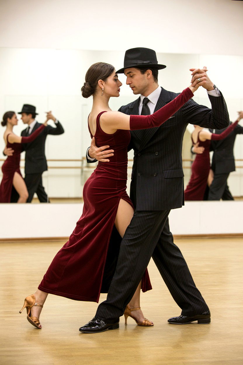 Argentine Tango Session - 25 Valentine's Day Dance Class Ideas