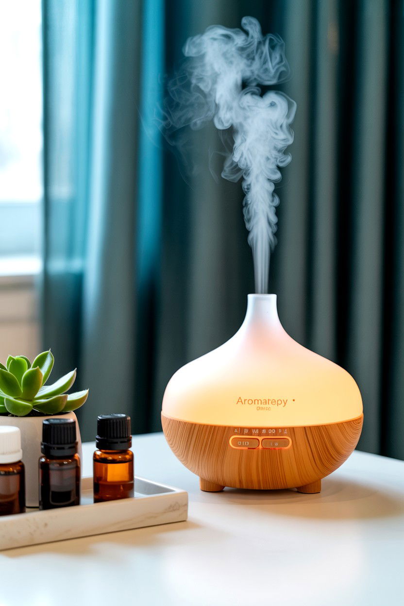 Aromatherapy diffuser - 25 Valentine's Day Self Care Routine Ideas