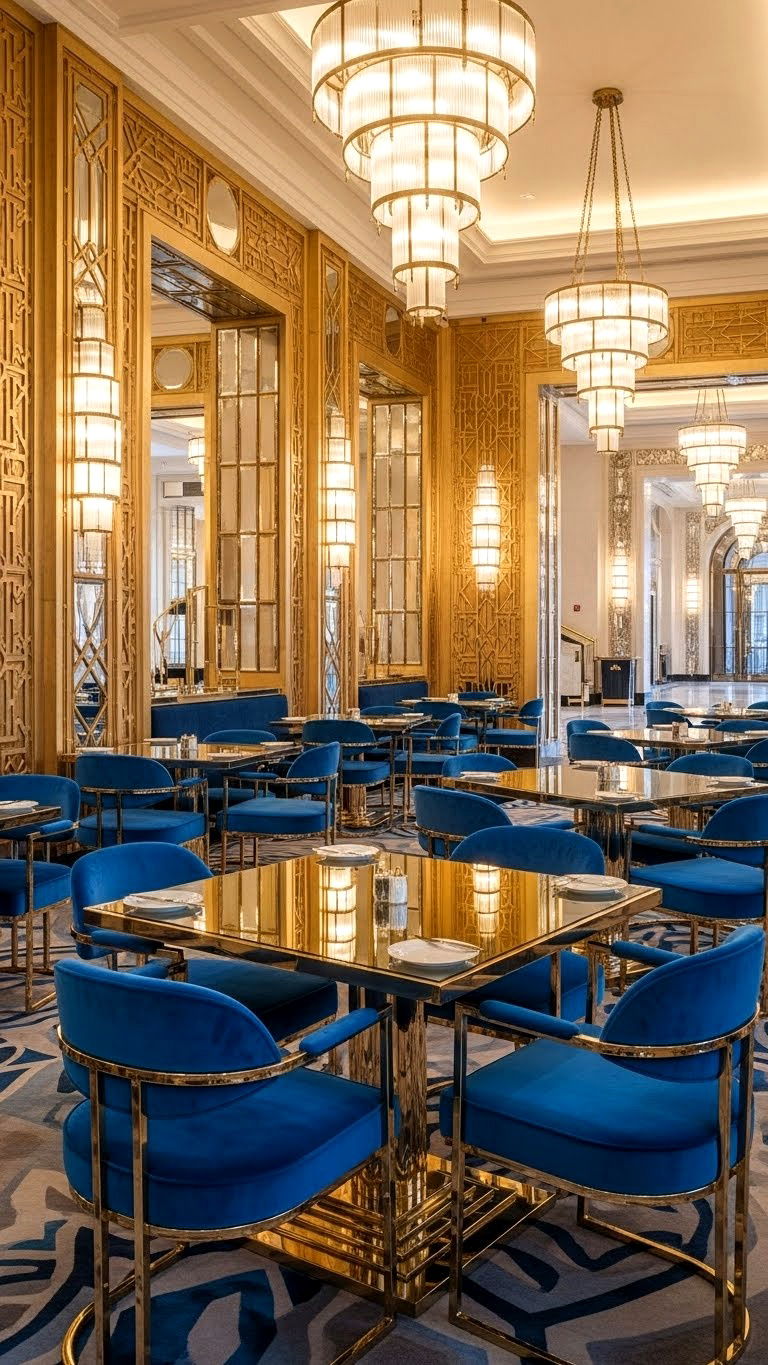 Art Deco Dining Room - 25 valentine's day restaurants