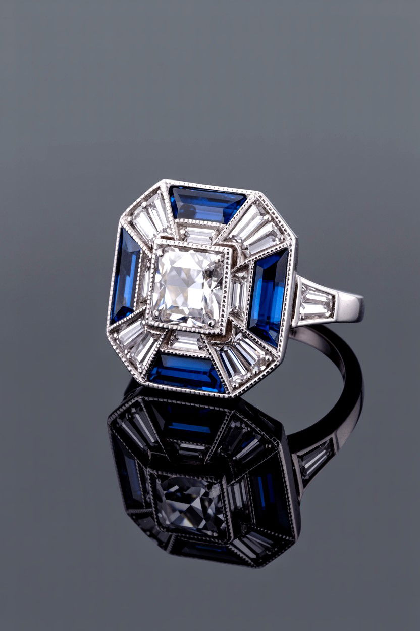 Art Deco Ring - 25 Valentine's Day Ring Ideas