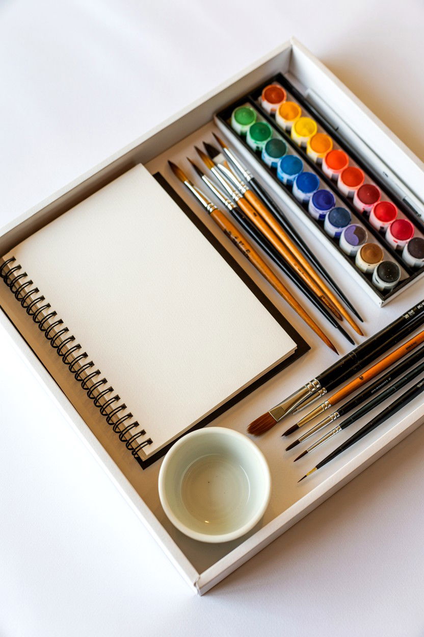 Art Supply Box - 25 Valentine's Day Gift Box Ideas