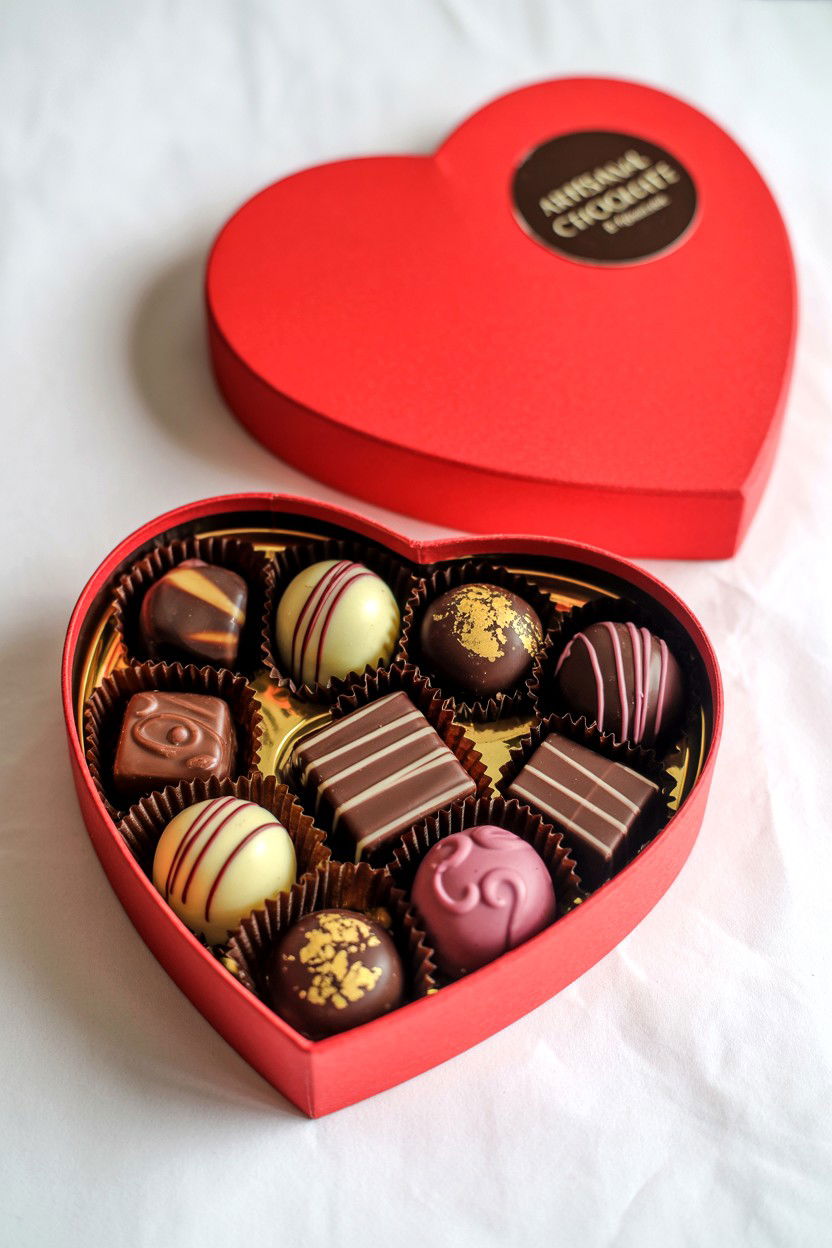 Artisanal Chocolate Box - 25 Valentine's Day Treat Yourself Ideas