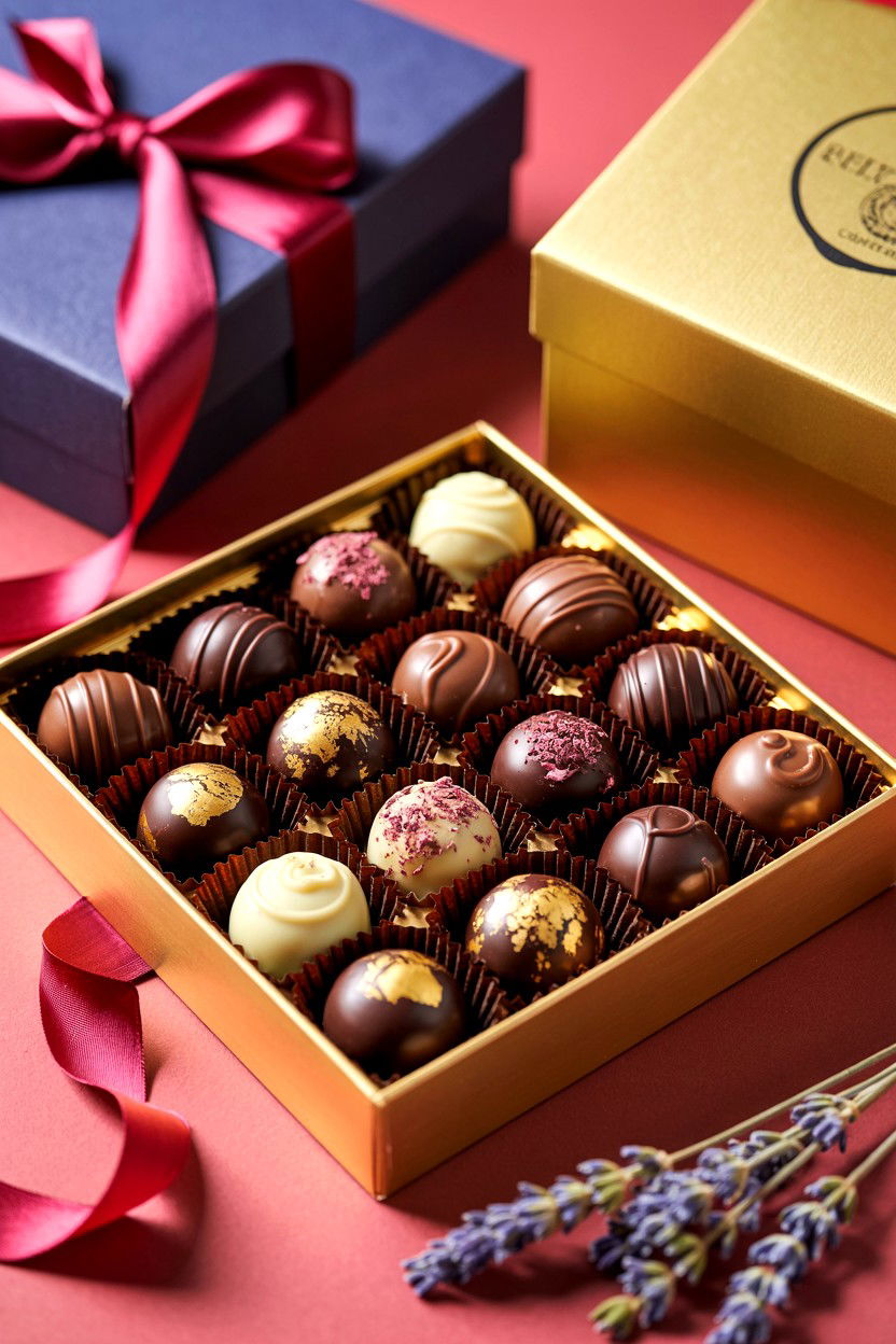 Artisanal Chocolate Box - 25 Valentine's Day Ideas for Foodies