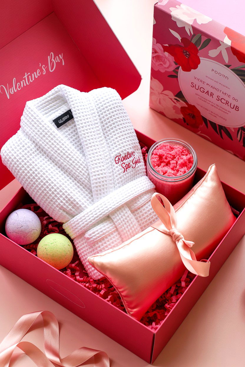 At Home Spa Kit - 25 Valentine's Day Box Surprise Ideas