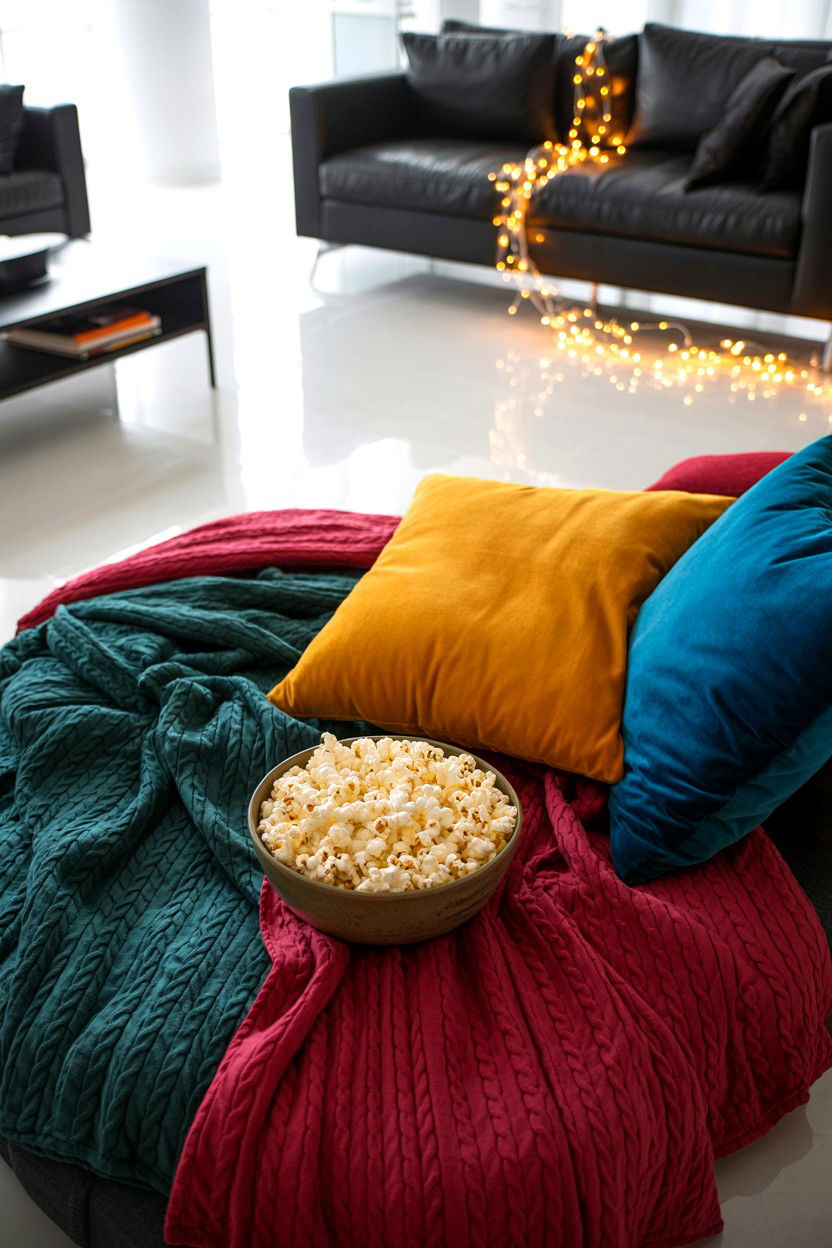 At home movie night - 25 Free Valentine's Day Activity Ideas