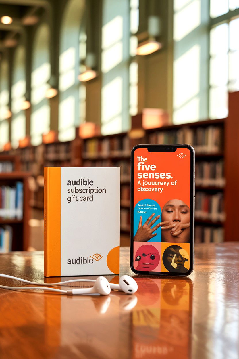 Audible Subscription - 25 Five Senses Gift Ideas for Boyfriend