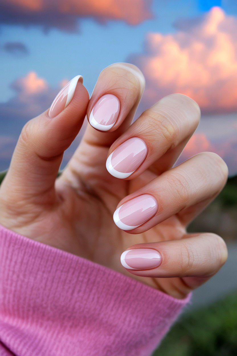 Aura Nails - 25 Short Valentine's Day Nail Ideas