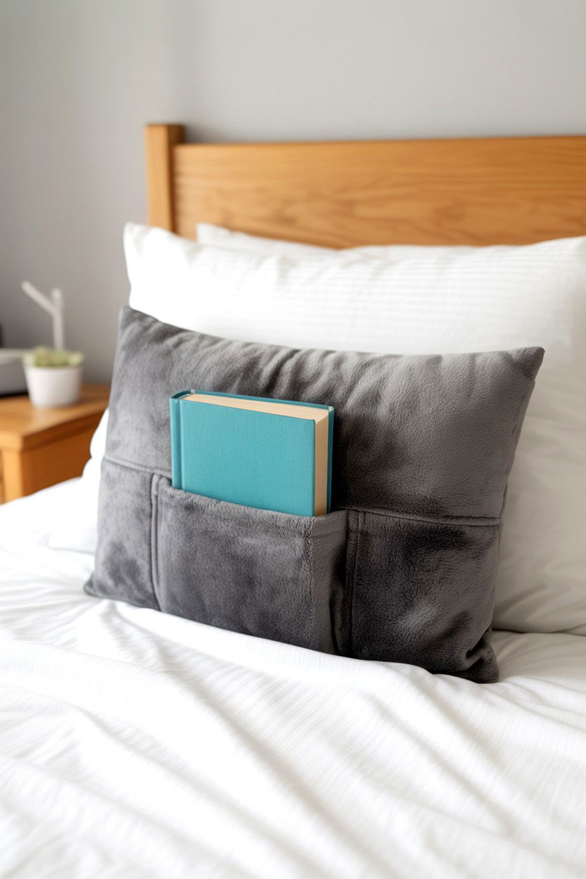 Back Support Reading Pillow - 25 Book Lover Valentine's Day Gifts