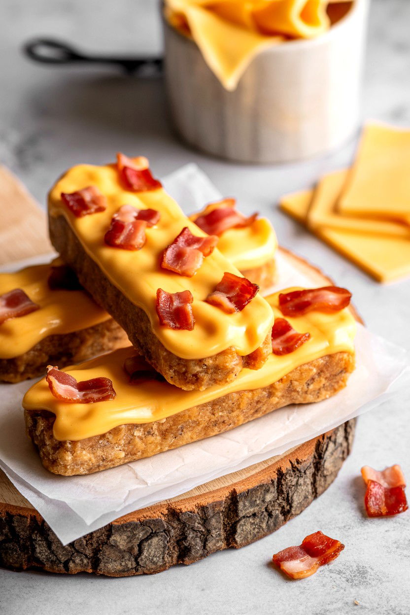 Bacon cheese dog treats - 25 Valentine's Day Pet Treat Ideas