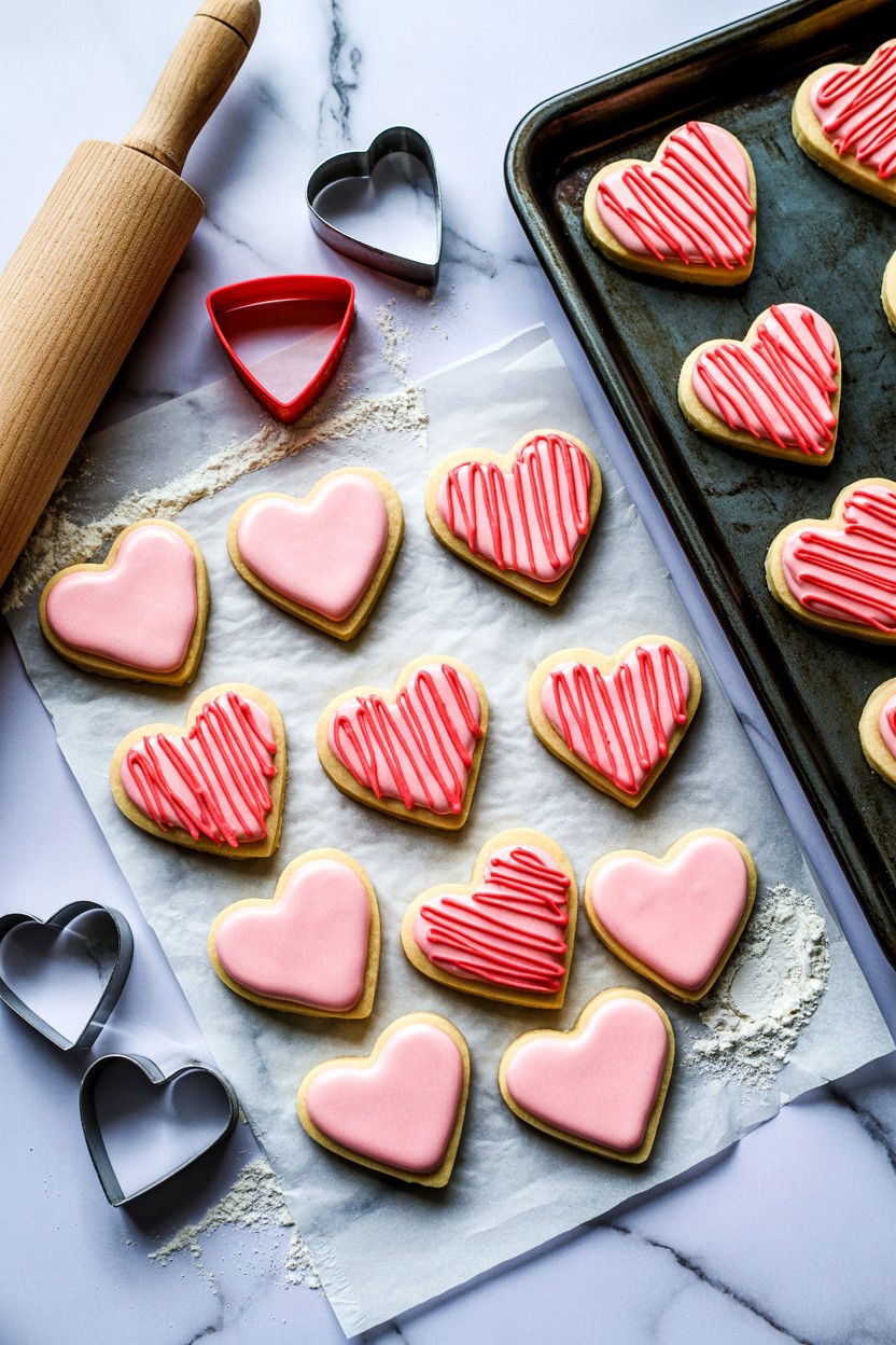 Baking Cookies - 25 Valentine's Day Ideas for Homebodies