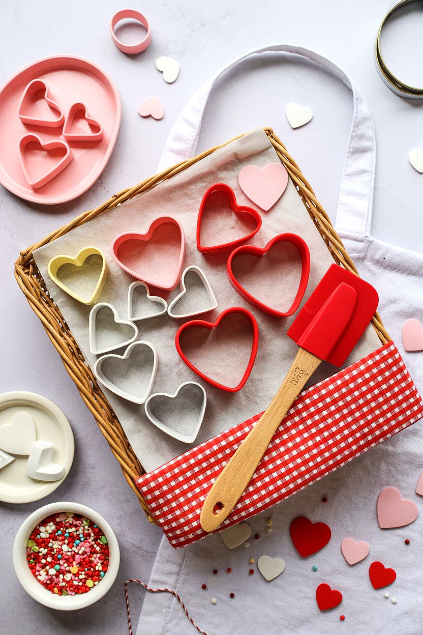 Baking Gift Basket - 25 Valentine's Day Gift Basket Ideas