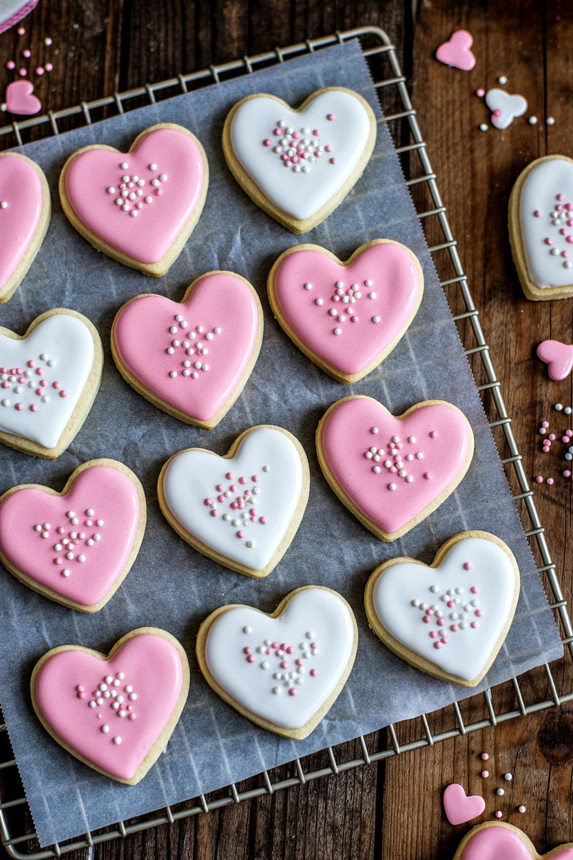Baking Valentine Treats - 25 Valentine's Day Self Care Ideas