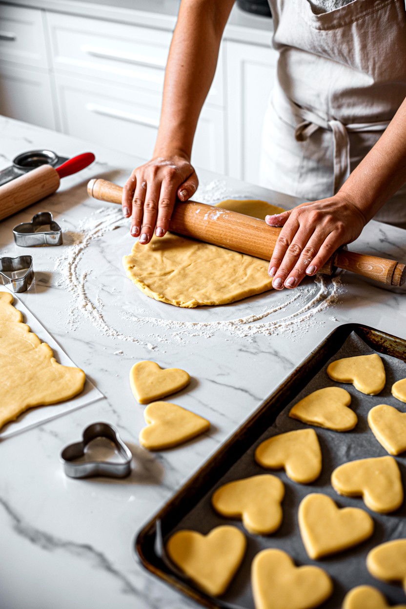 Baking cookies together - 25 Free Valentine's Day Activity Ideas