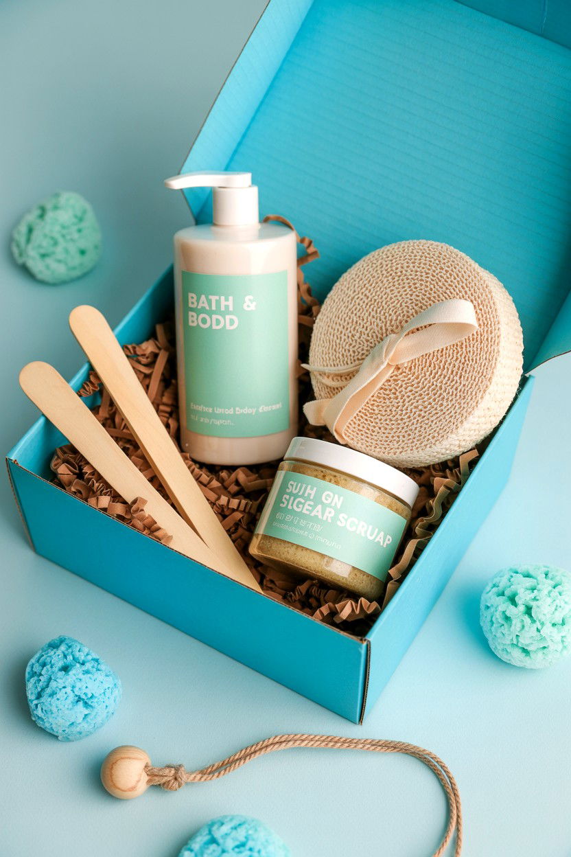 Bath And Body Box - 25 Valentine's Day Gift Box Ideas