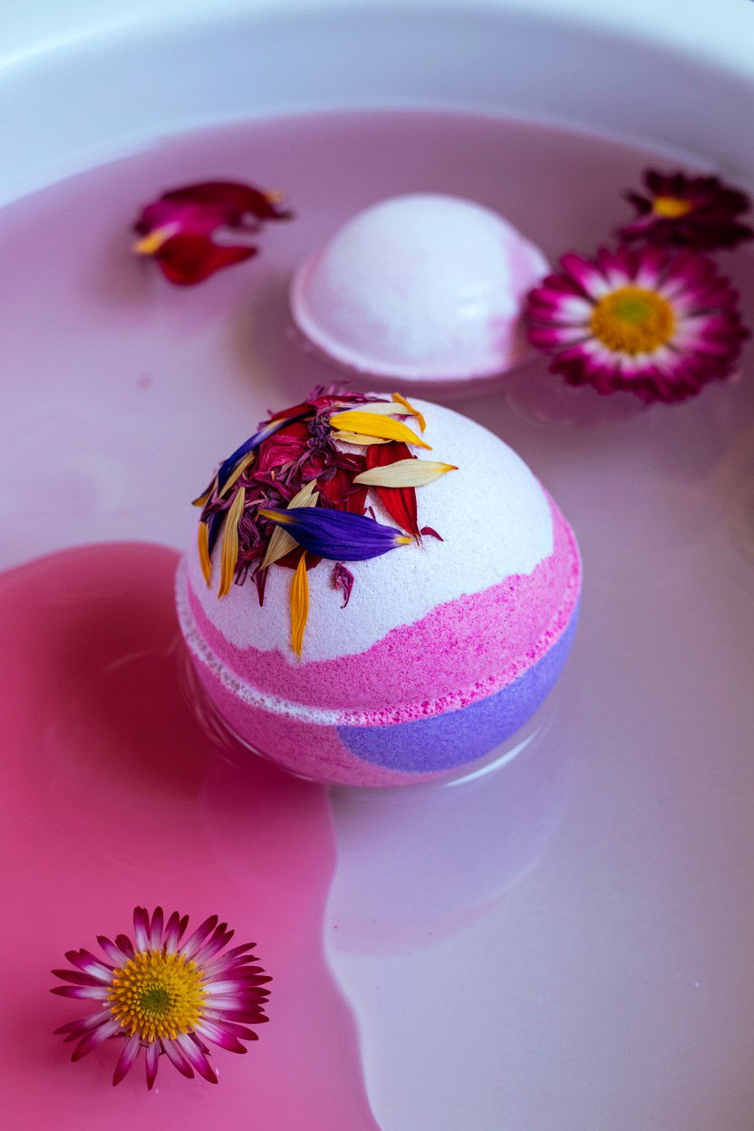 Bath Bomb - 25 Valentine's Day Pamper Ideas