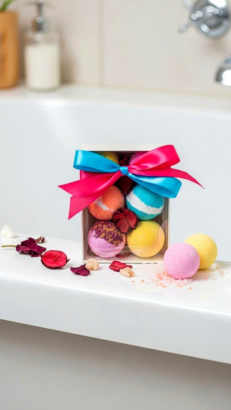 Bath Bomb Gift Box - 25 valentine's day gifts for her