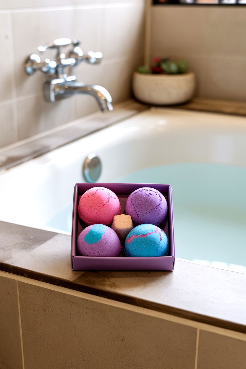 Bath Bomb Set - 25 Cheap Valentine's Day Gift Ideas