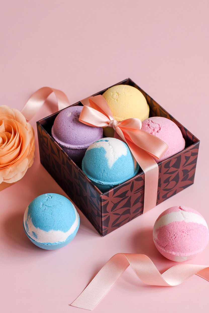 Bath Bomb Set - 25 Valentine's Day Gifts for Her