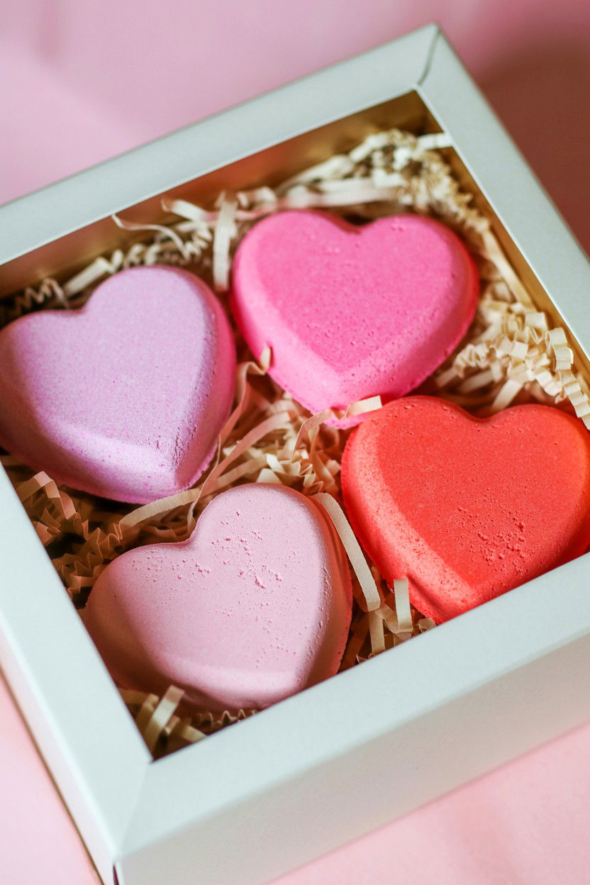Bath bomb gift set - 25 Valentine's Day Teacher Gift Ideas