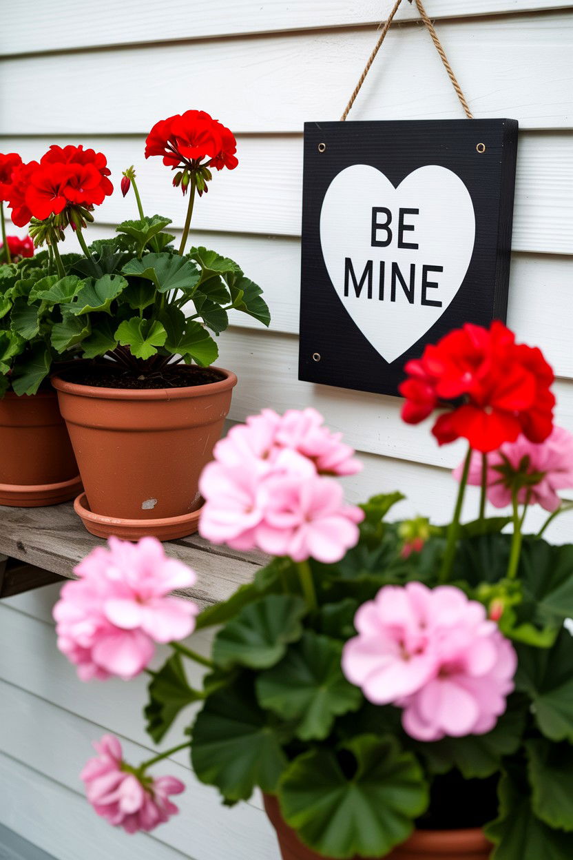 Be mine sign - 25 Valentine's Day Welcome Sign Ideas
