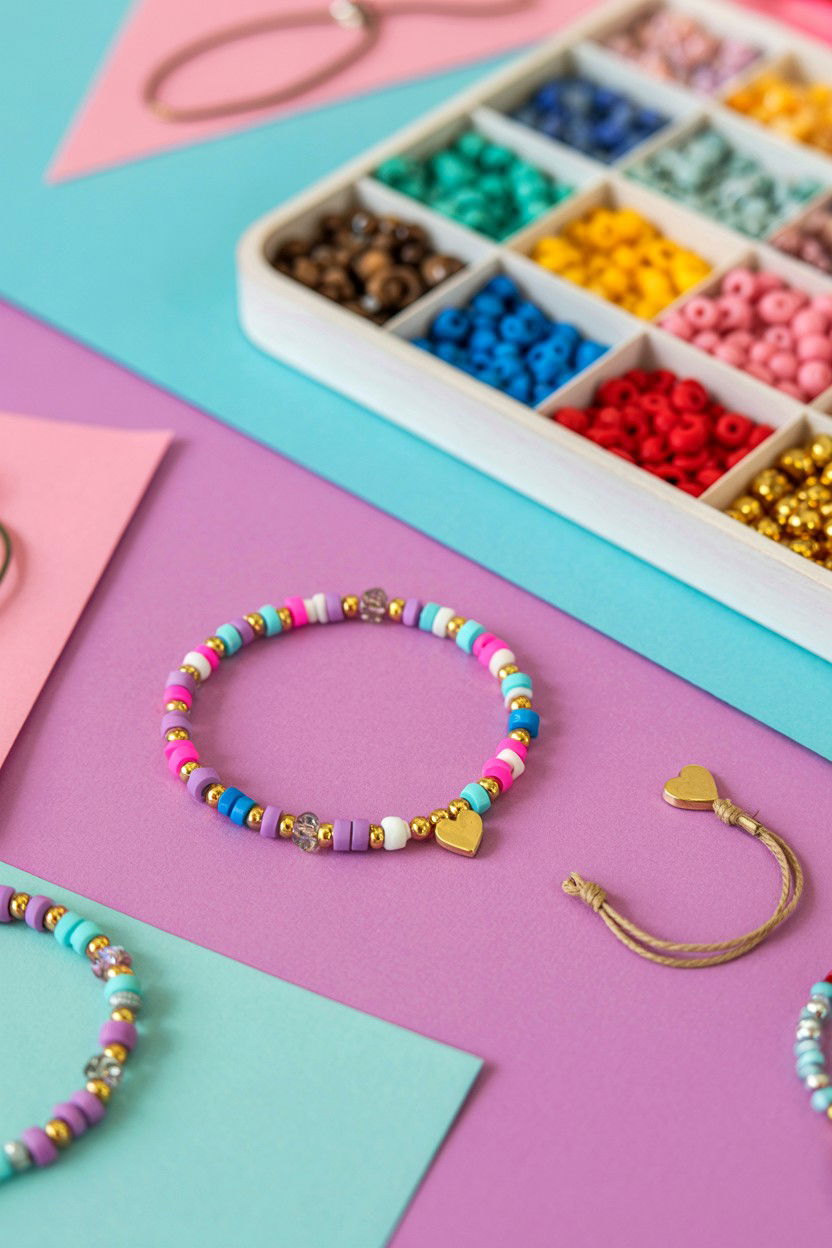 Beaded Bracelet Kit - 25 Cheap Valentine's Day Gift Ideas