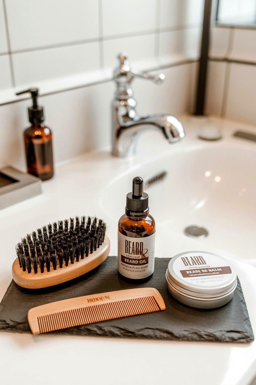 Beard Grooming Kit - 25 Valentine's Day Gifts for Him