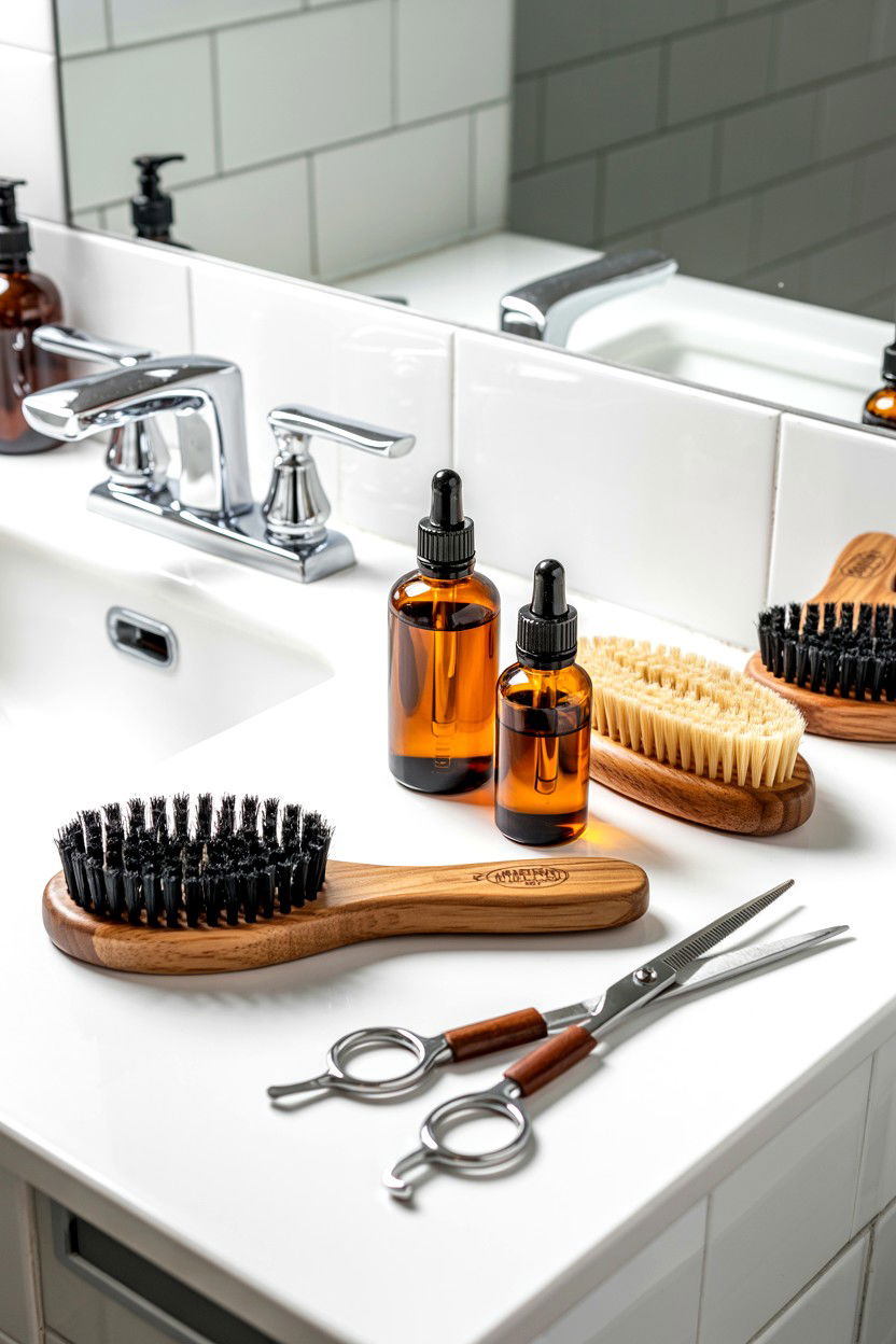 Beard Grooming Kit - 25 Five Senses Gift Ideas for Boyfriend