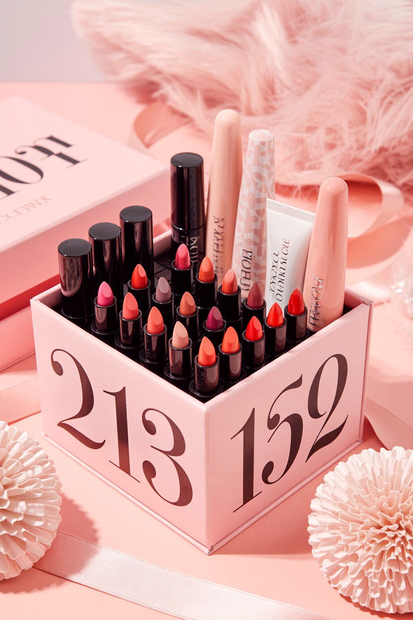 Beauty countdown box - 25 Valentine's Day Calendar Gift Ideas