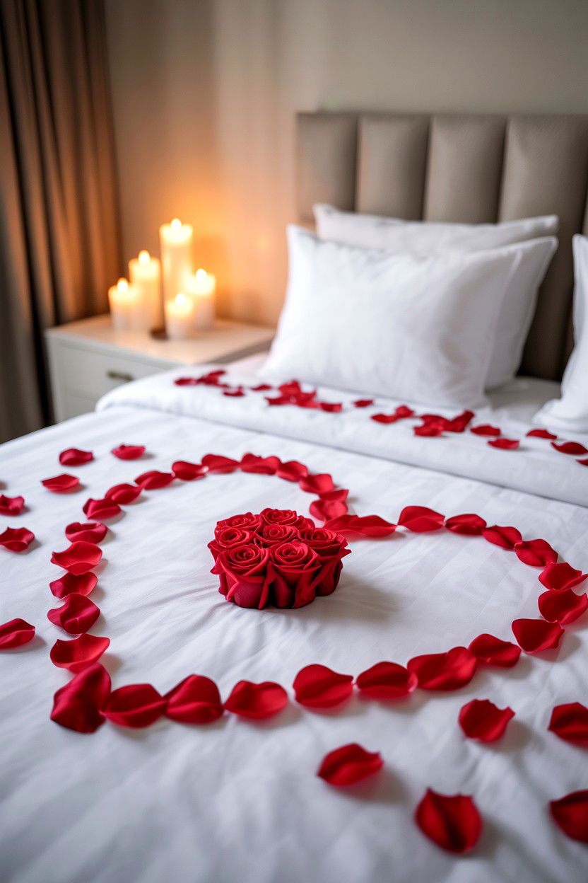 Bedroom Decoration Romantic - 25 Budget Valentine's Day Surprise Ideas