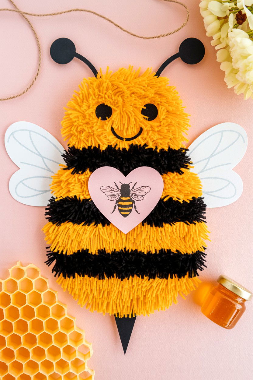 Bee Valentine Card - 25 Valentine's Day Puns