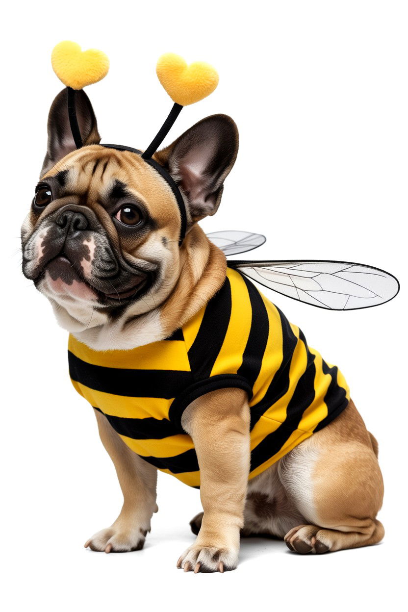 Bee mine pet outfit - 25 Valentine's Day Pet Costume Ideas