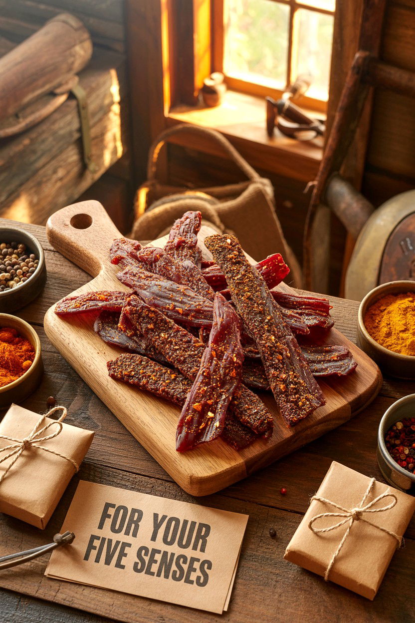 Beef Jerky Sampler - 25 Five Senses Gift Ideas for Boyfriend