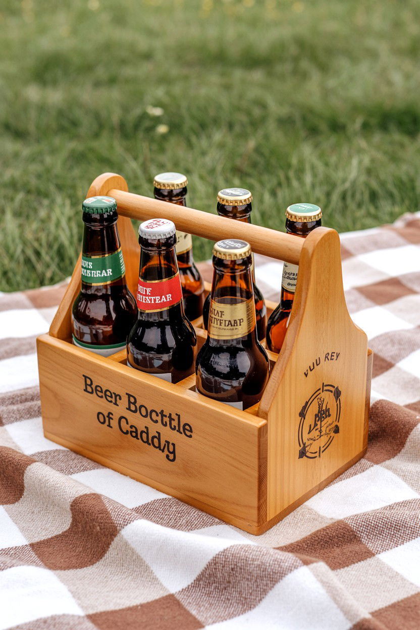 Beer Bottle Caddy - 25 Beer Lover Valentine's Day Gifts
